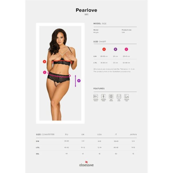Completo Set Due Pezzi PEARLOVE M/L