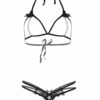 Set Reggiseno e slip perlato