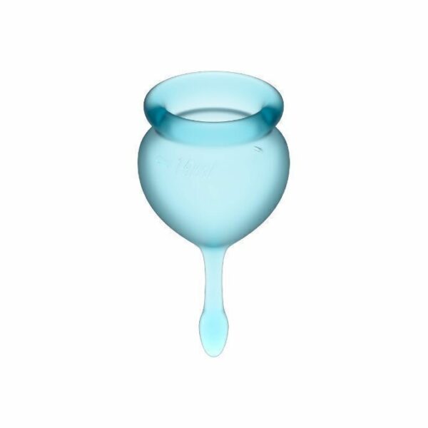 Coppa Mestruale Satisfyer Azzurro 15 + 20ml