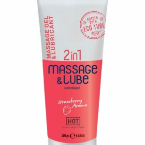 Gel per massaggio e Lubrificante 2in1